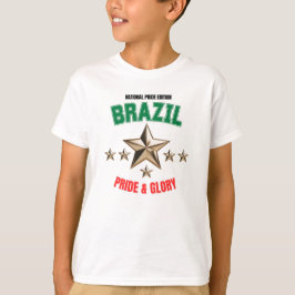 Camiseta Básica Infantil Edição Orgulho Nacional B