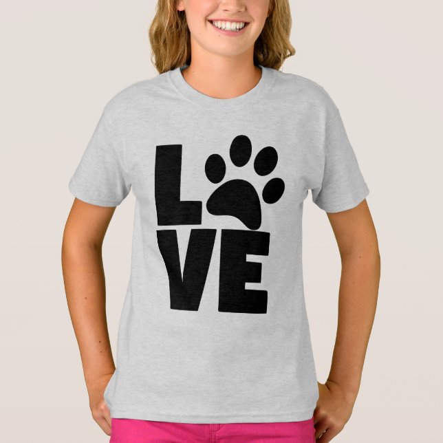 Camiseta Básica Infantil Feminina (Frente)