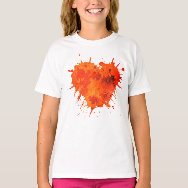 Camiseta Básica Infantil Feminina (Frente)
