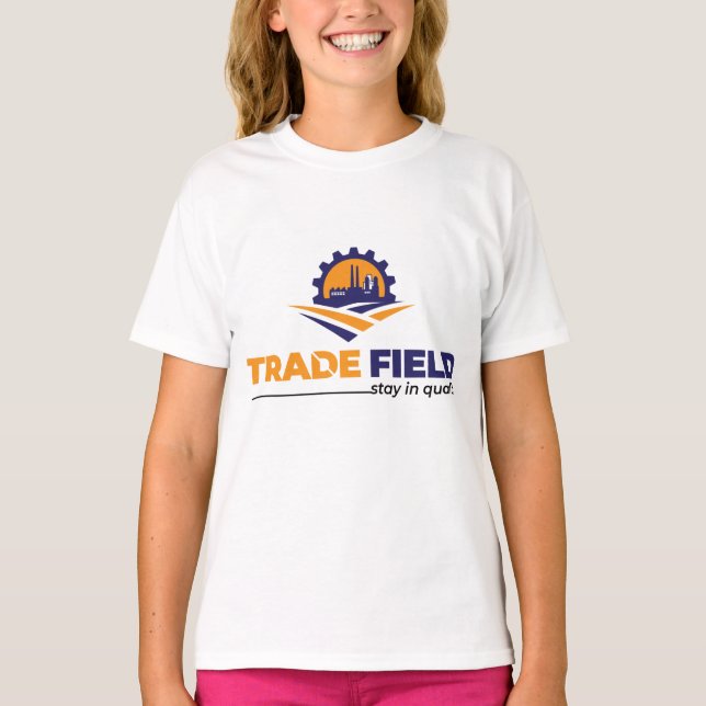 Camiseta Básica Infantil Feminina (Frente)
