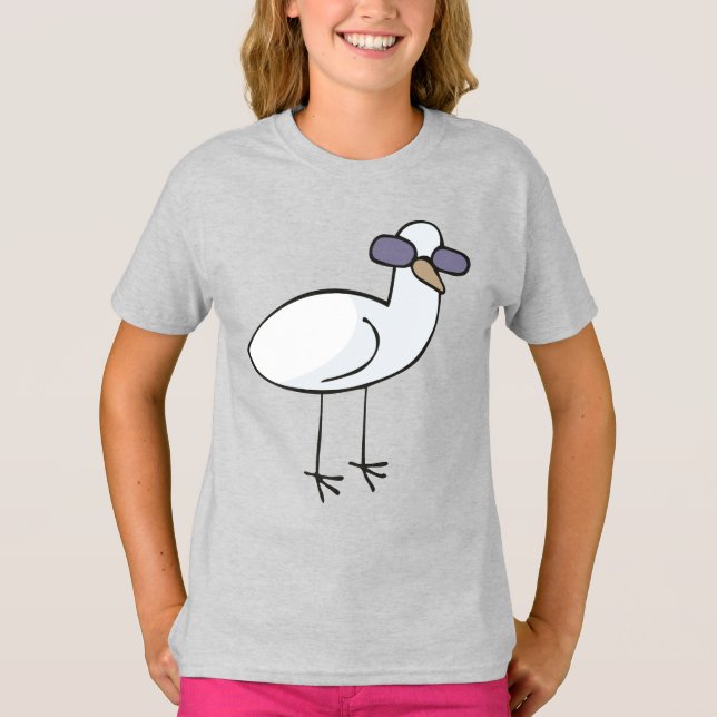 Camiseta Básica Infantil Feminina (Frente)