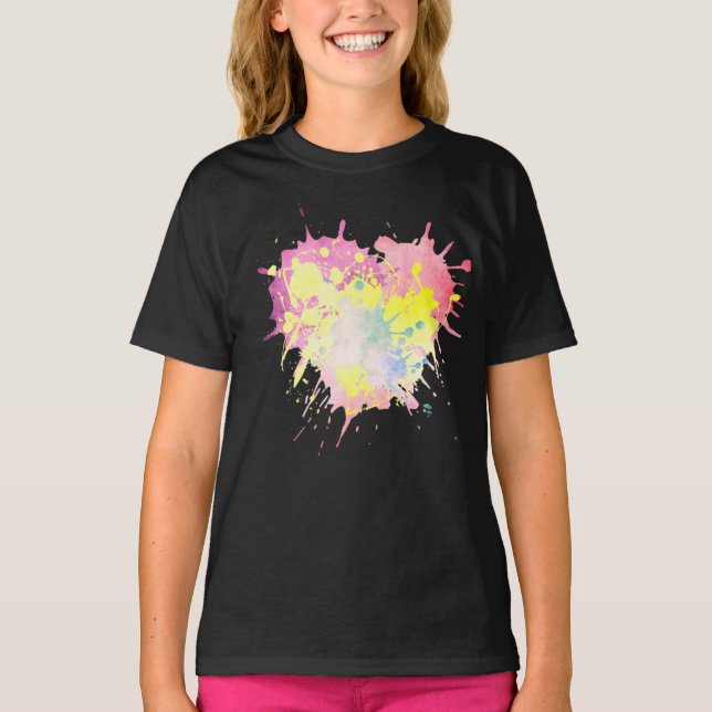 Camiseta Básica Infantil Feminina (Frente)