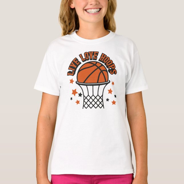 Camiseta Básica Infantil Feminina (Frente)