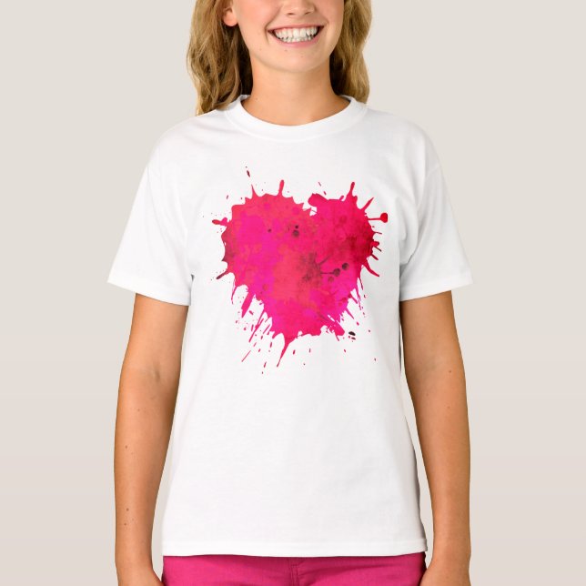 Camiseta Básica Infantil Feminina (Frente)