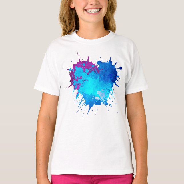 Camiseta Básica Infantil Feminina (Frente)