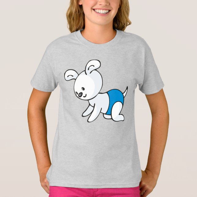 Camiseta Básica Infantil Feminina (Frente)