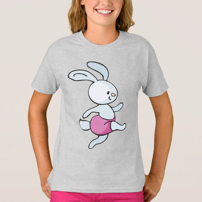 Camiseta Básica Infantil Feminina (Frente)