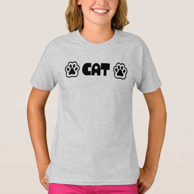 Camiseta Básica Infantil Feminina (Frente)