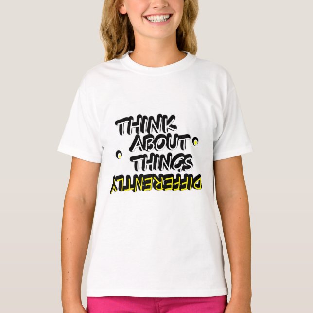 Camiseta Básica Infantil Feminina (Frente)