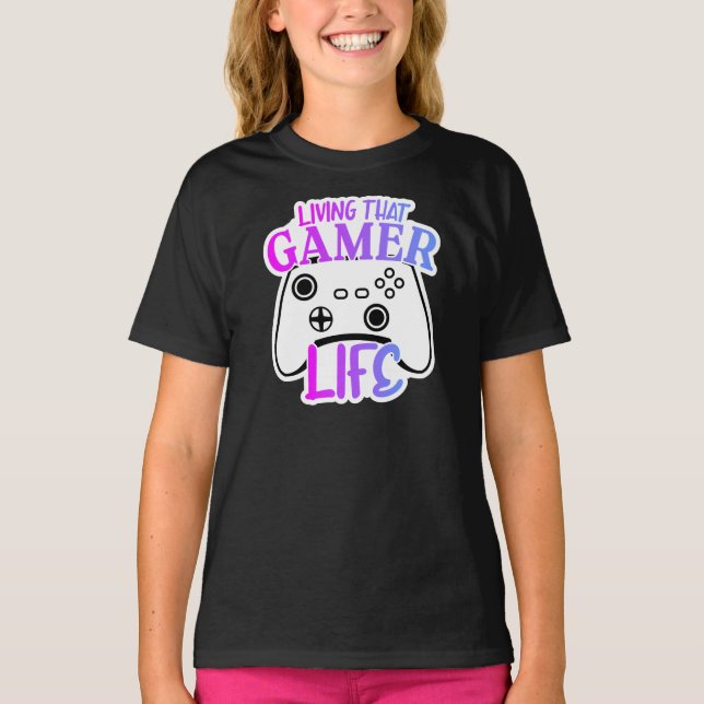 Camiseta Básica Infantil Feminina (Frente)