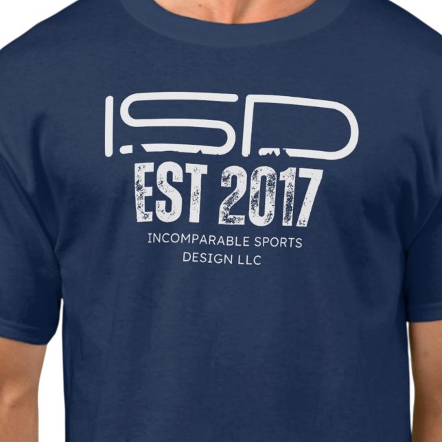 Camiseta Básica ISD Unisex Logo III (Criador carregado)
