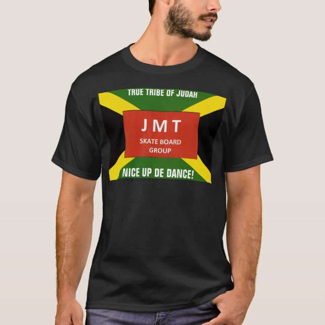 Camiseta Básica JMT NICE UP DE DANCE Dark (Frente)