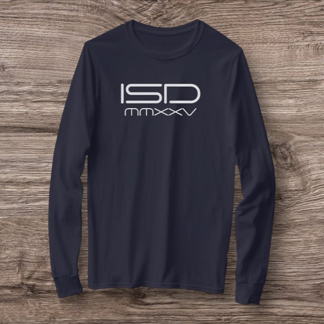 Camiseta Básica Manga Longa ISD MMXXV  (Criador carregado)