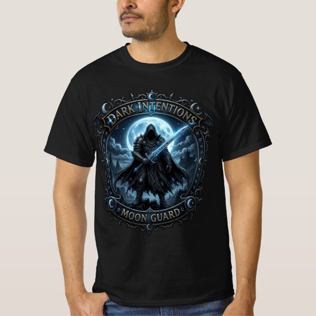 Camiseta Básica Masculina 2026 Dark Intentions (Frente)