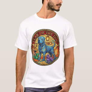 Camiseta Básica Masculina ANO DO CÃO