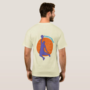 Camiseta Básica Masculina Basketball Be Loud Be Pr