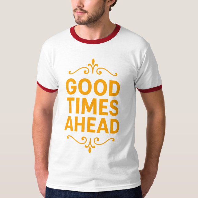 Camiseta Básica Masculina com Anel  (Frente)