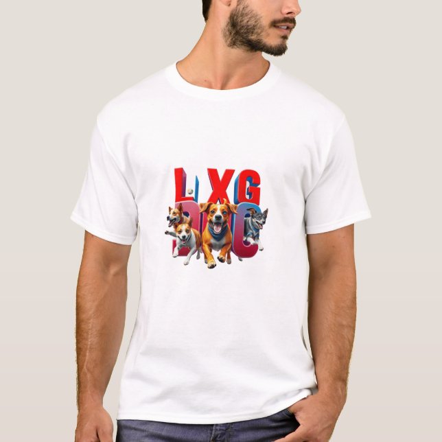 Camiseta Básica Masculina DOG (Frente)