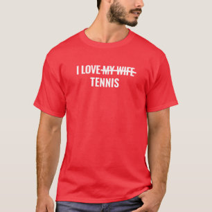Camiseta Básica Masculina Eu Amo Tênis