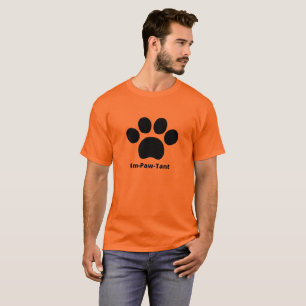 Camiseta Básica Masculina Im-Paw-Tant