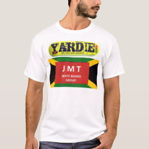 Camiseta Básica Masculina JMT SK8 MERCH YARDIE