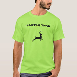 Camiseta Básica Masculina | Mais Rápido que Veado