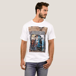Camiseta Básica Masculina Monkey Man, Branca