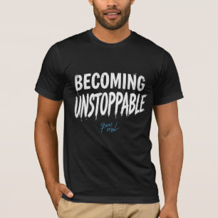 Camiseta Básica Masculina Motivacional Tornando-se