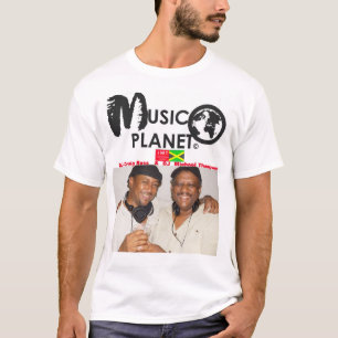 CAMISETA BÁSICA MASCULINA MUSIC PLANET CRAIG & MIK