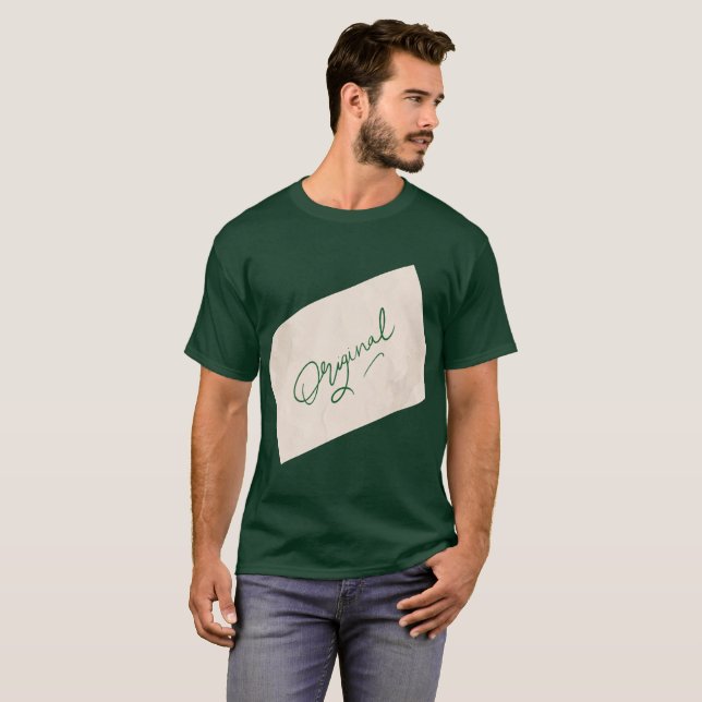Camiseta Básica Masculina Original 1 Deep Forest (Frente Completa)