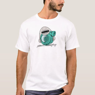 Camiseta Básica Masculina Power Hungry Ver. 2