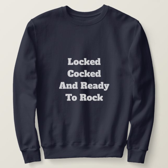 Camiseta Básica Masculina Pronta para Rock (Frente do Design)