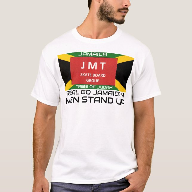 Camiseta Básica Masculina REAL JAMAICA (Frente)