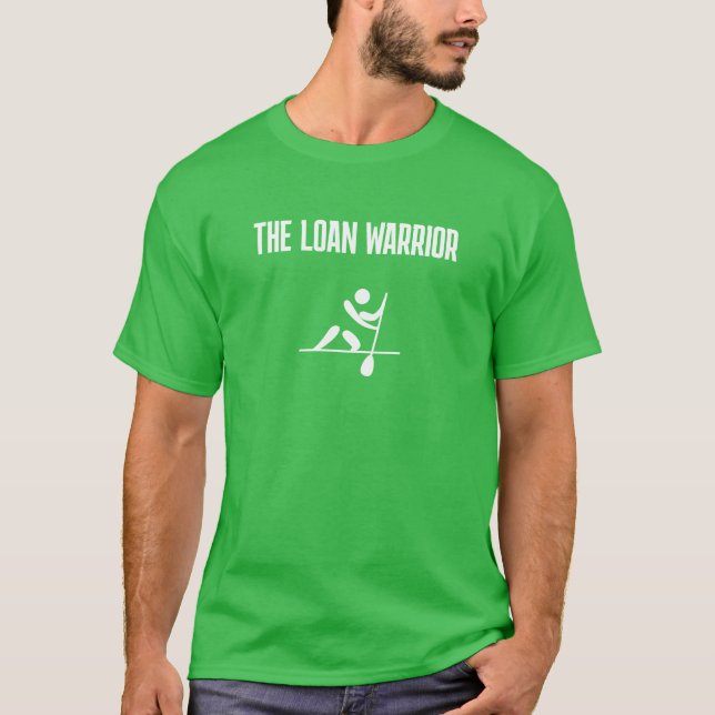 Camiseta Básica Masculina | The Loan Warrior (Frente)