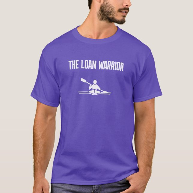 Camiseta Básica Masculina | The Loan Warrior (Frente)