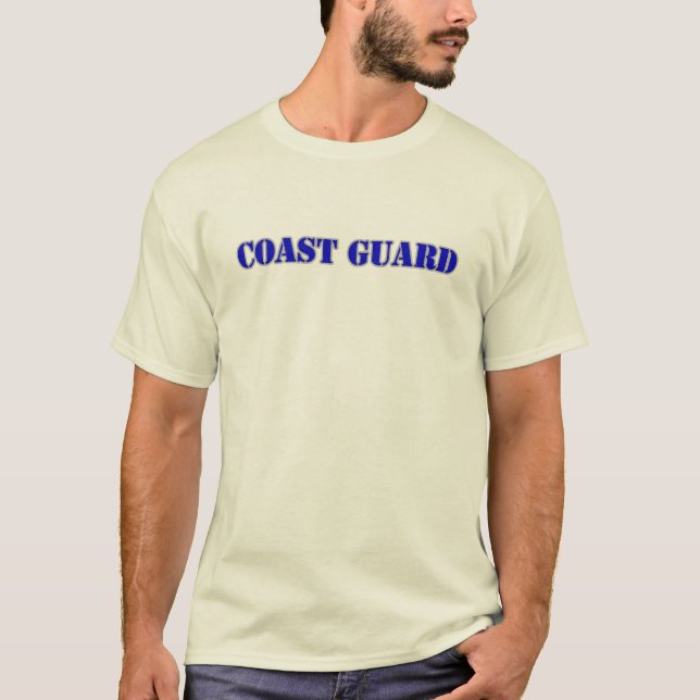 Camiseta Básica Masculina USCG (Frente)