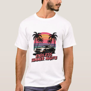 Camiseta Básica Masculina Vibe de Verão