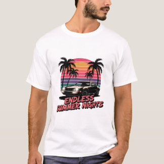 Camiseta Básica Masculina Vibe de Verão