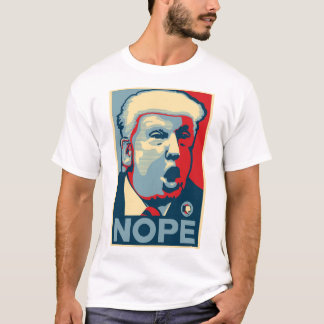 Camiseta básica - NOPE - Branco