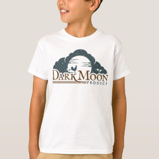 Camiseta básica para crianças - Produto de lua esc