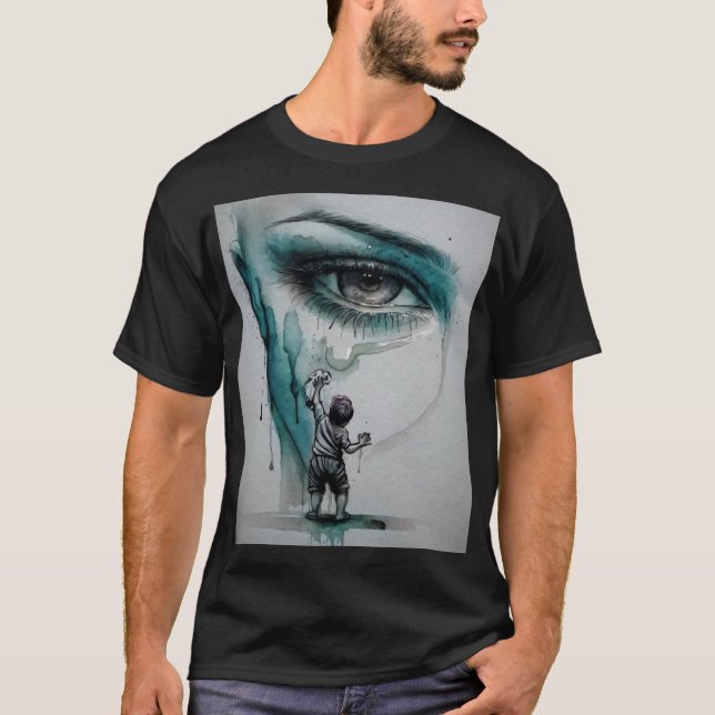 Camiseta Básica Preta  (Frente)