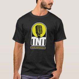 Camiseta Básica Preta com Logo da Thursday Night T