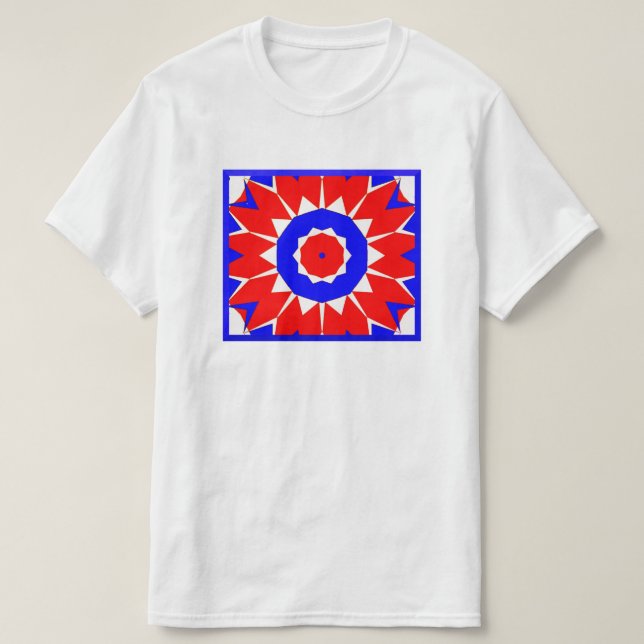 Camiseta Básica Quatro de Julho (Frente do Design)