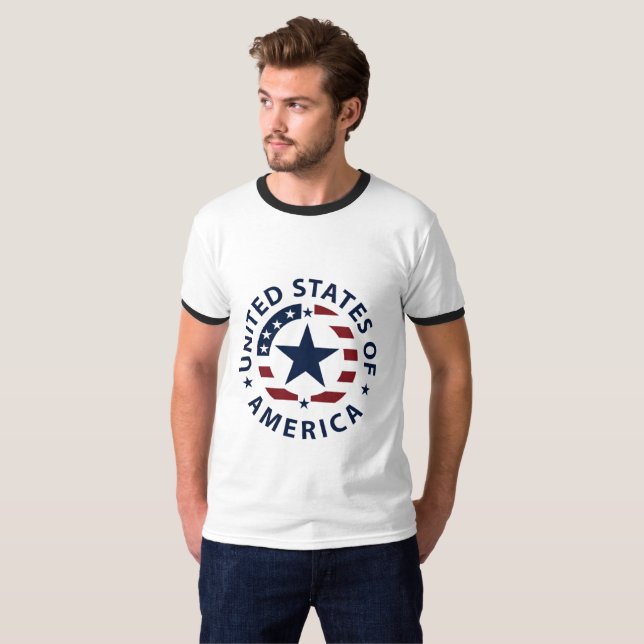 Camiseta Básica Ringer (Frente Completa)