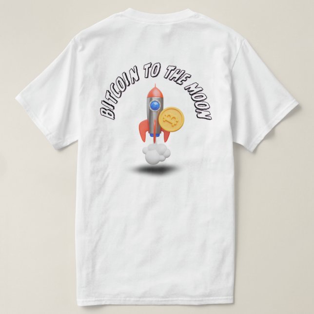 Camiseta Básica Rocket (Verso do Design)