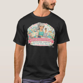 Camiseta Básica Scrapbook Expo 2026 Preta Unisex