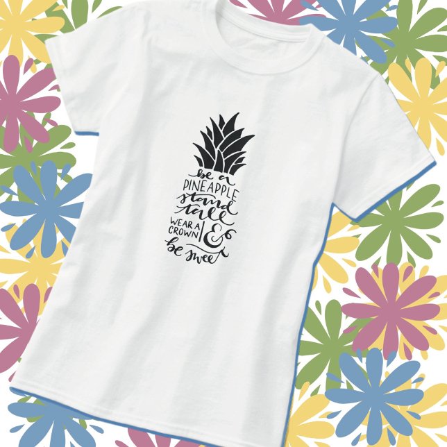 Camiseta Básica Ser Um Abacaxi (Criador carregado)