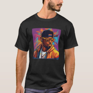 Camiseta Básica - Street graffiti art Hip Hop