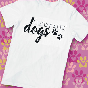 Camiseta Básica Todos Os Cães