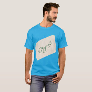 Camiseta Básica Verde Água Original 1 Masculina